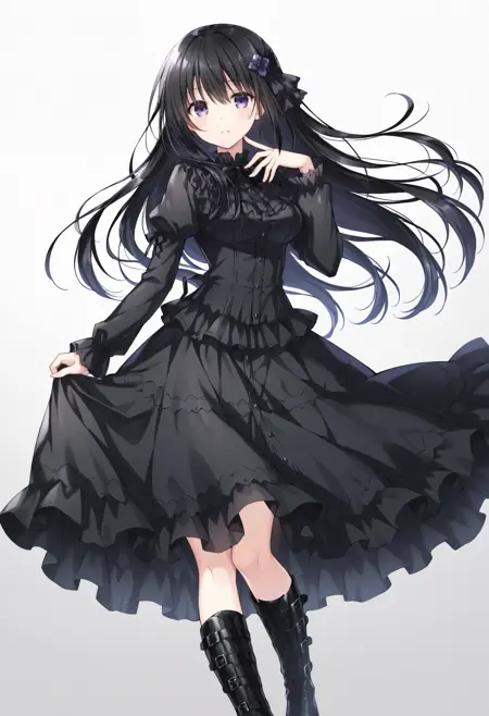 Kurumi's Black Dress