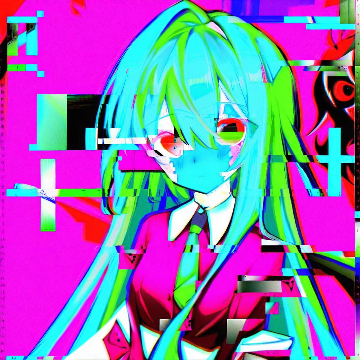 Sewerslvt Style Glitch / Glitchcore Art image by HuemanInstrument