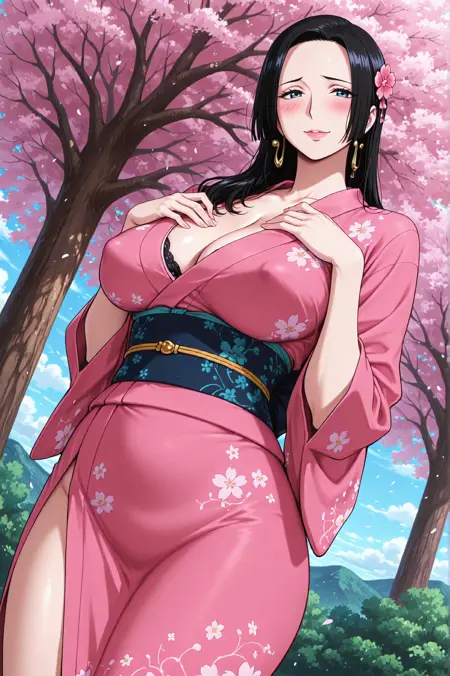 MILF in kimono