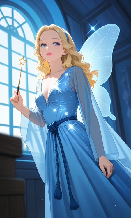 Blue Fairy - Pinocchio (1940) Illustrious