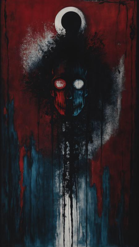masterpiece, top quality, best quality, official art, beautiful and aesthetic, abstract imagery of horror