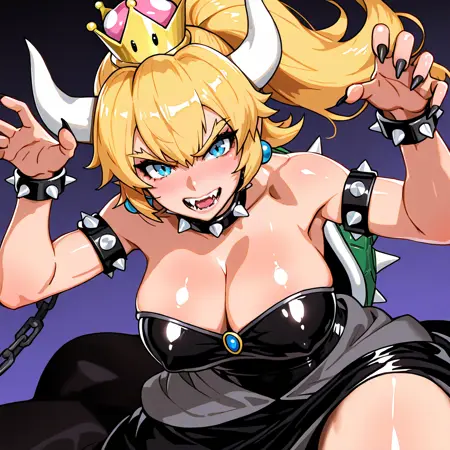 Bowsette [Fan-Art] (Super Mario) - LoRA Illustrious [NSFW Support]