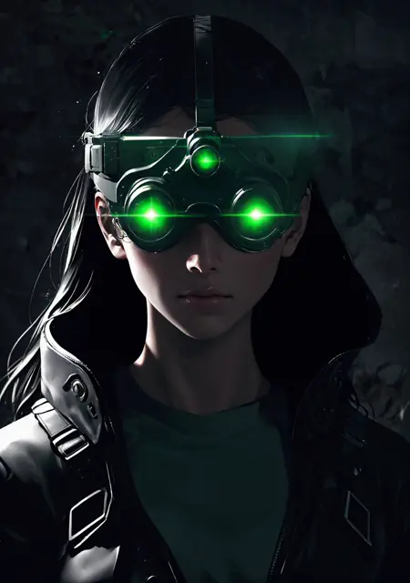 Night vision goggles - splinter cell