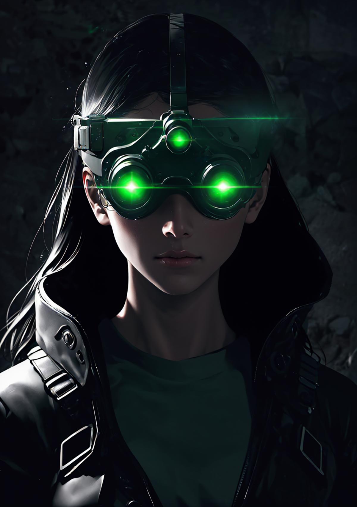 Night vision goggles splinter cell v1.0 Stable Diffusion LoRA