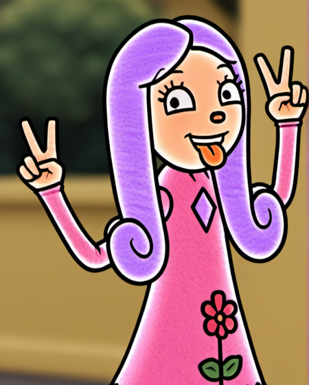 [COMMISSION] Daffinee Toilette (Pinky Dinky Doo) v1.0