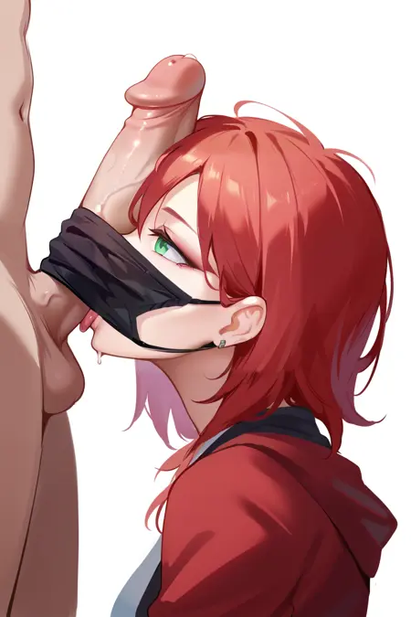 Fellatio Under Mask LoRa | PonyXL