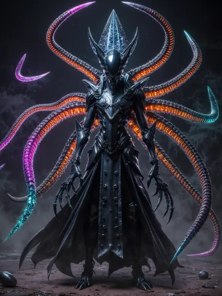 lamCyberO Cyberpunk Octopus | Lâm Panda