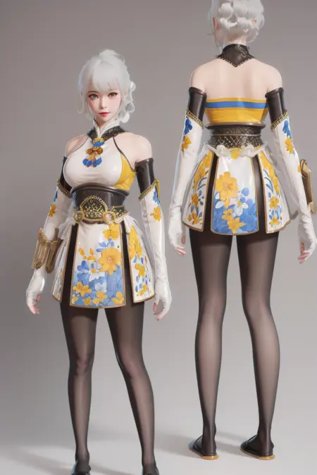 hutao-huazhi-Naraka_game_character 永劫无间-土御门胡桃(御宅花织)