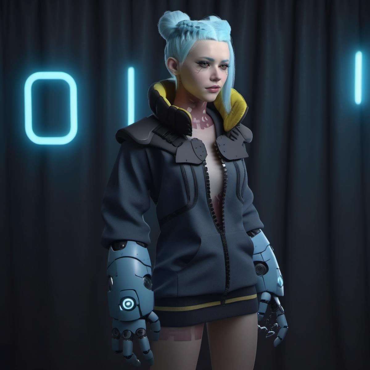 100th Lora - Rebecca - Cyberpunk: Edgerunners - SDXL image by PhotobAIt