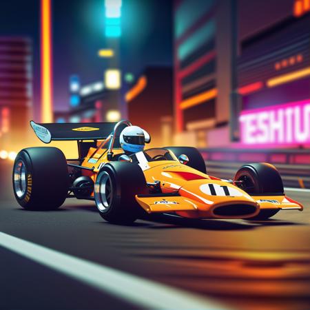 by side, mclaren in a 8-bit racing game, neon colors, cinematic lighting, detailed, 4k, 8k, dslr, 50mm, Hasselblad X2D