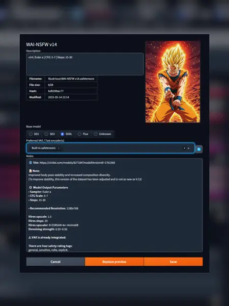 Forge's "Built In" VAE