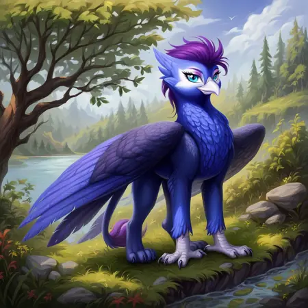 Anna de Indigo |Equestria at War| (MLP OC) LoRA