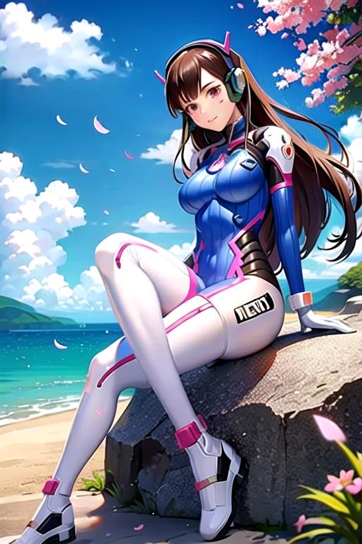 D.va (overwatch) 守望先锋 image by TS_VLab