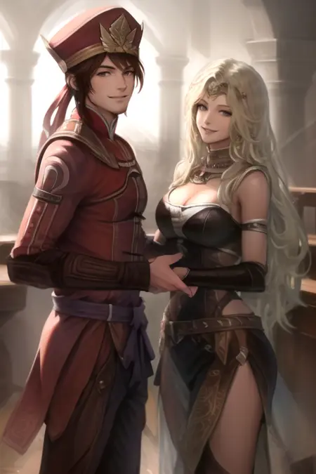 Lu Xun x  Zhurong (Dynasty Warriors)