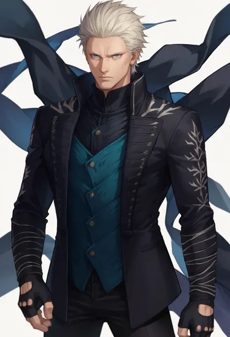 [Pony Diffusion V6 XL] Vergil | Devil May Cry 5