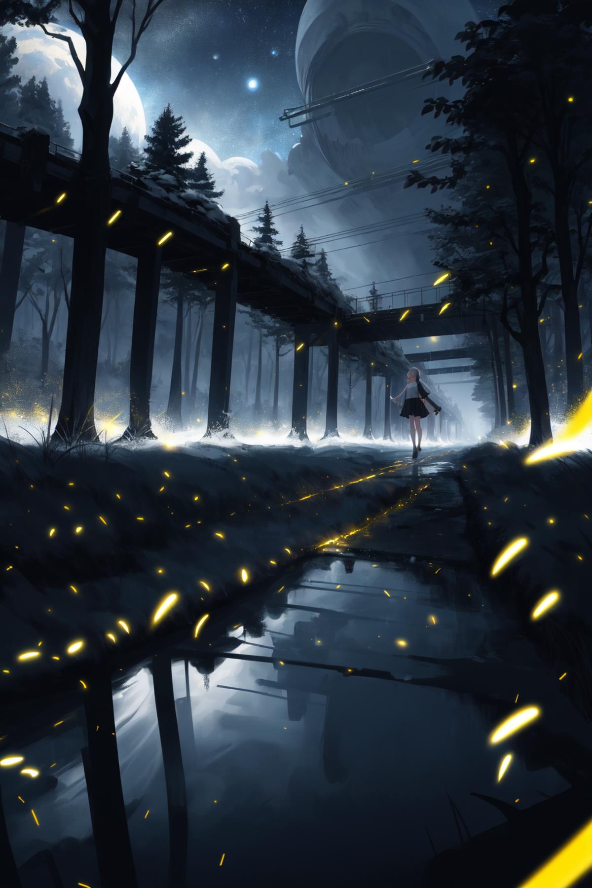 Fireflies ホタル image by Junbegun