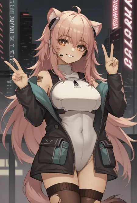 Gravel (Arknights) (2 Outfits) (Pony)