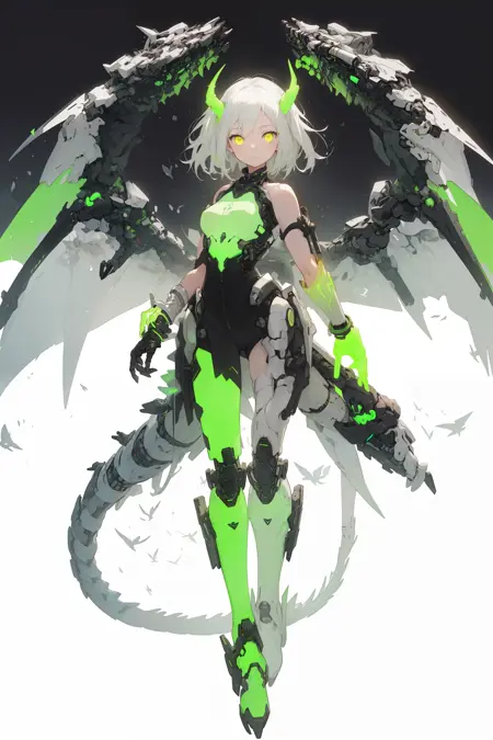 Mecha Dragon Daughter Dragon ear