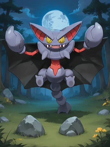Gliding Scorpion - Gliscor (Regular+Shinyversion) - V1