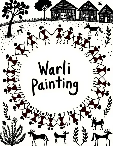 Warli Painting Art Style