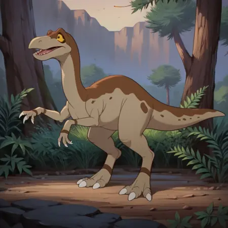 Strut Land Before Time
