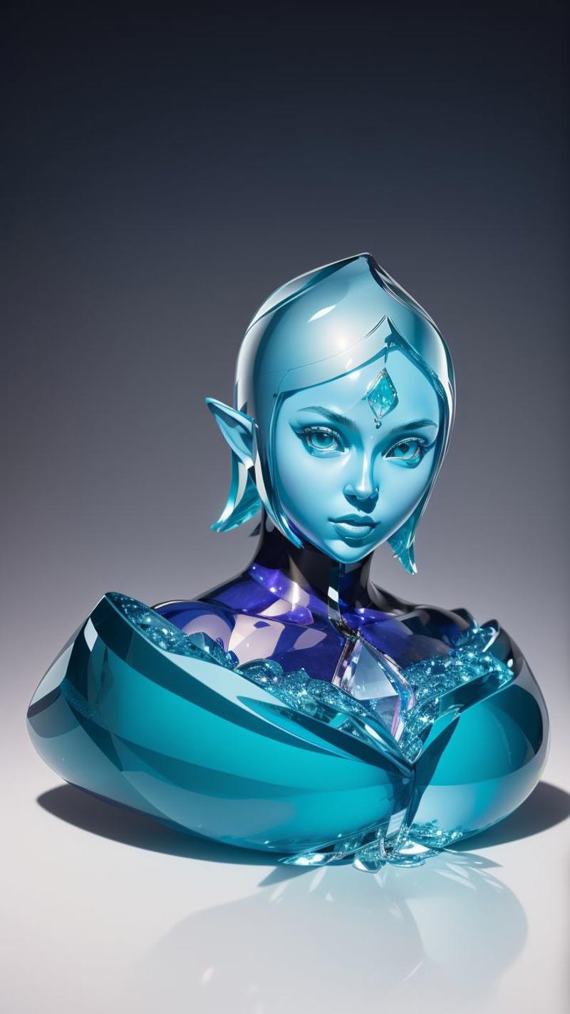 gems, crystal art/concept image by marusame