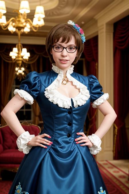 (GS-Girlish:0.5) <lora:Austin Powers:0.6> Austin Powers, standing in a luxury mansion hall wearing glasses and a dress
(masterpiece:1.2) (photorealistic:1.2) (bokeh) (best quality) (detailed skin:1.3) (intricate details) (8k) (HDR) (analog film) (canon d5) (cinematic lighting) (sharp focus)