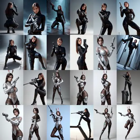 Aesthete Frame - Impact & Motion Poses