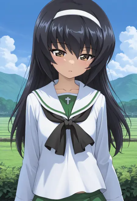 Reizei Mako | Girls und Panzer | ガールズ&パンツァ