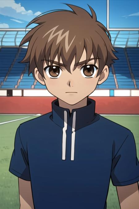 syaoran_tsubasa_chronicle brown hair brown eyes