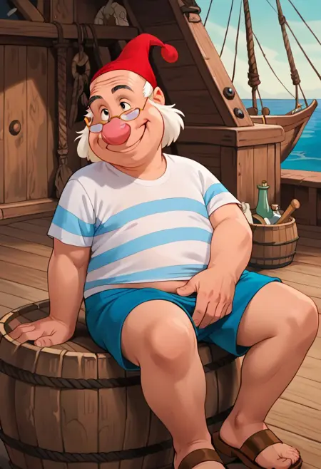 Mr Smee - Peter Pan