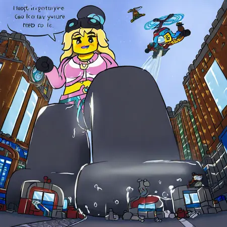 LEGO Giantess Style (Illustrious)
