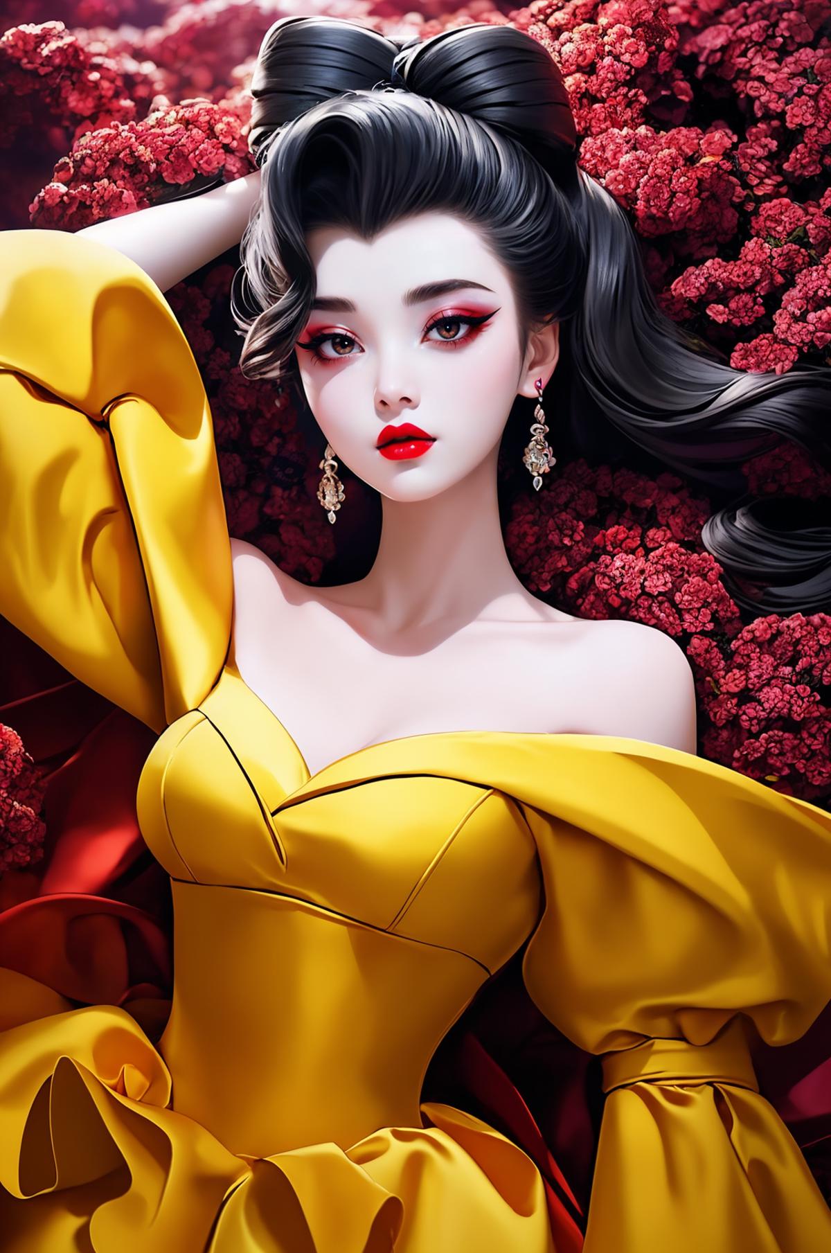 Geisha Makeup image by headupdef