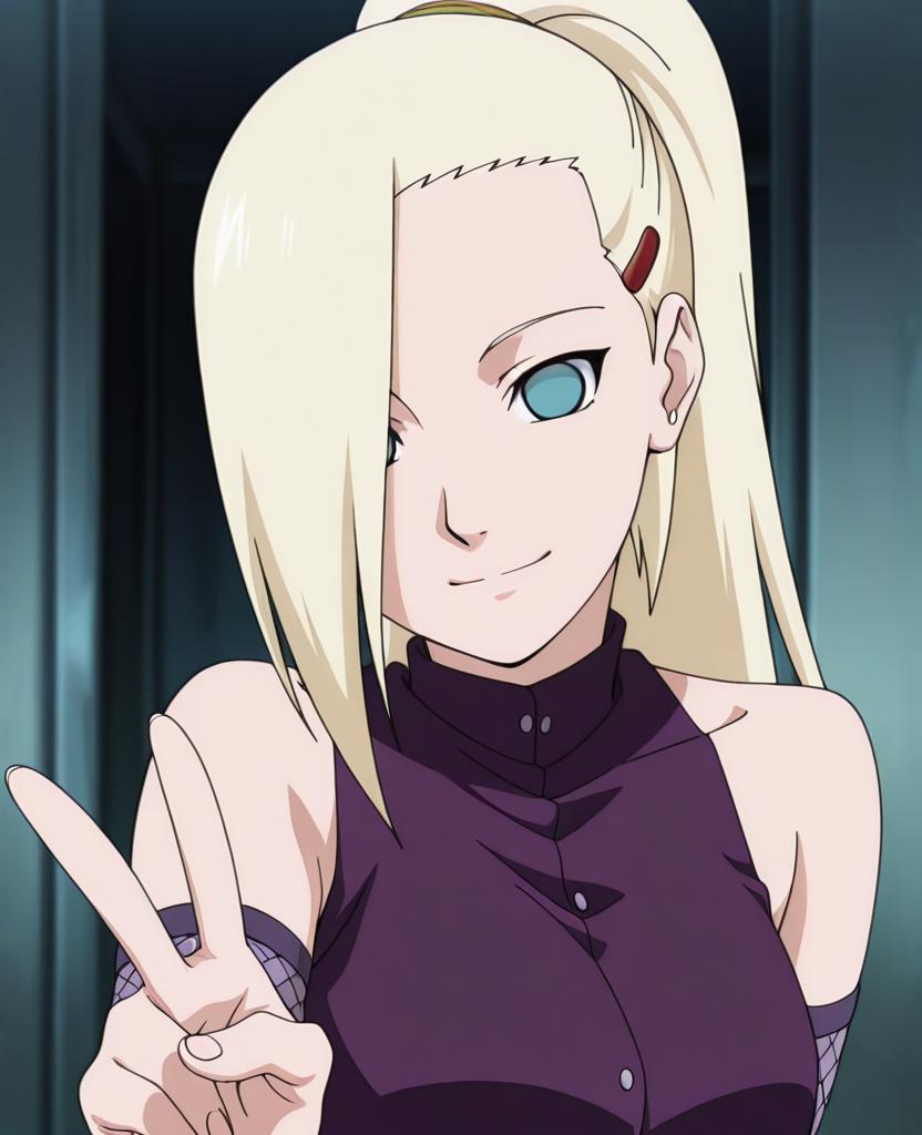 Ino Yamanaka (Naruto Shippuden/Genin) (Pony) - Shippuden ILLUS |  Illustrious LoRA | Civitai, image size:832x1024