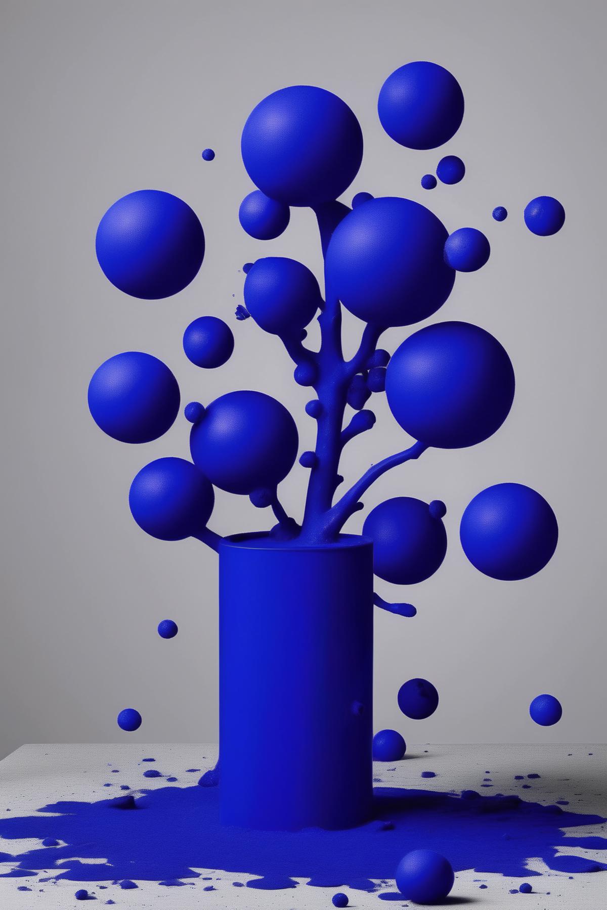 Yves Klein Style image by Kappa_Neuro