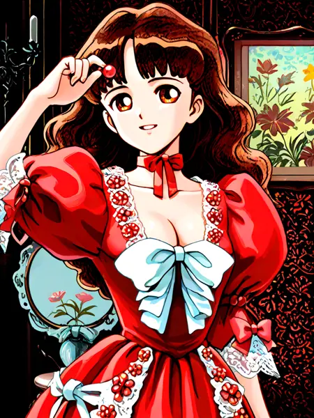 Venezaro & Olive Oyl & Cube (Princess Maker 2)