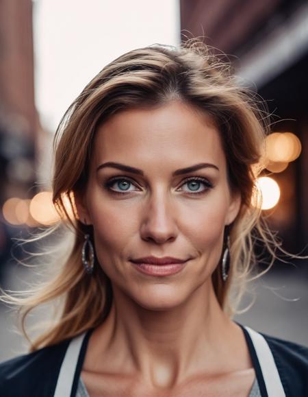 cinematic photo Mid-shot portrait of a beautiful ((ohwx woman)) in his 30s with perfect skin, candid street portrait in the style of Martin Schoeller award winning, Sony a7R    <lora:triciahelfer_dh128_v1:1> . 35mm photograph, film, bokeh, professional, 4k, highly detailed