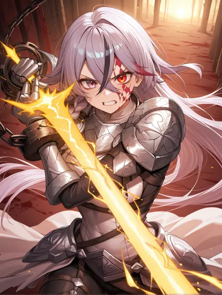 Yu-Gi-Oh! - Dogmatika Fleurdelis, The Knighted & Dogmatika ecclesia the virtuous (教導の騎士フルルドリス & 教導の聖女エクレシア) Pony/illusXL