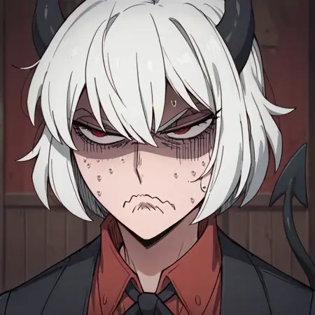 Yor Butthurt Face Pony/IL | Anime Expressions Collection