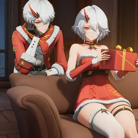 Christmas Outfit - Duet Night Abyss