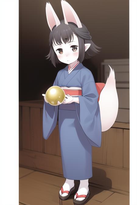 Hasaha, animal_ears, black_hair, brown_eyes, pointy_ears,  short_hair, fox ears,animal_ears, black_hair, brown_eyes, pointy_ears,  short_hair, fox ears,