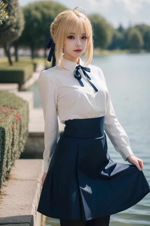 Saber 常服 FATE Saber image by Thxx