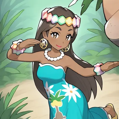 Aloha Dancer from Pokemon Sun/Moon/Ultra Sun/Ultra Moon