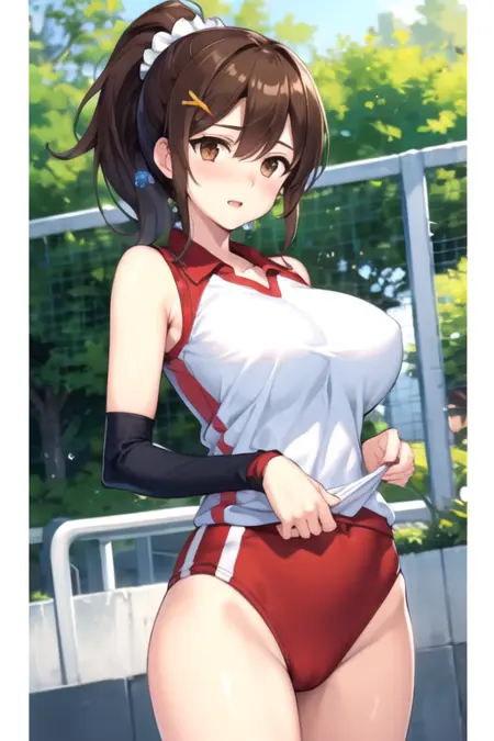 Eri Moiwana (Honoo no Haramase Oppai Ero Appli Gakuen)