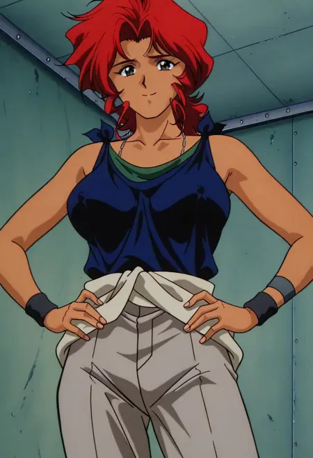 Karen Joshua (カレン・ジョシュワ) - Mobile Suit Gundam: The 08th MS Team | Illustrious