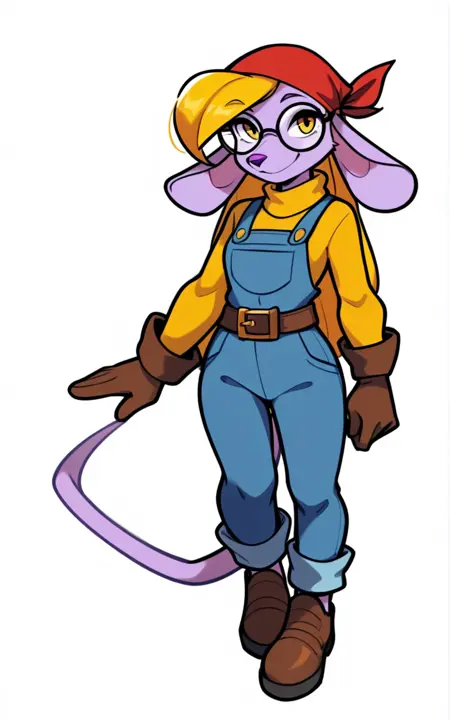 Penelope - Sly Cooper [SD 1.5/PonyXL/Illustrious]