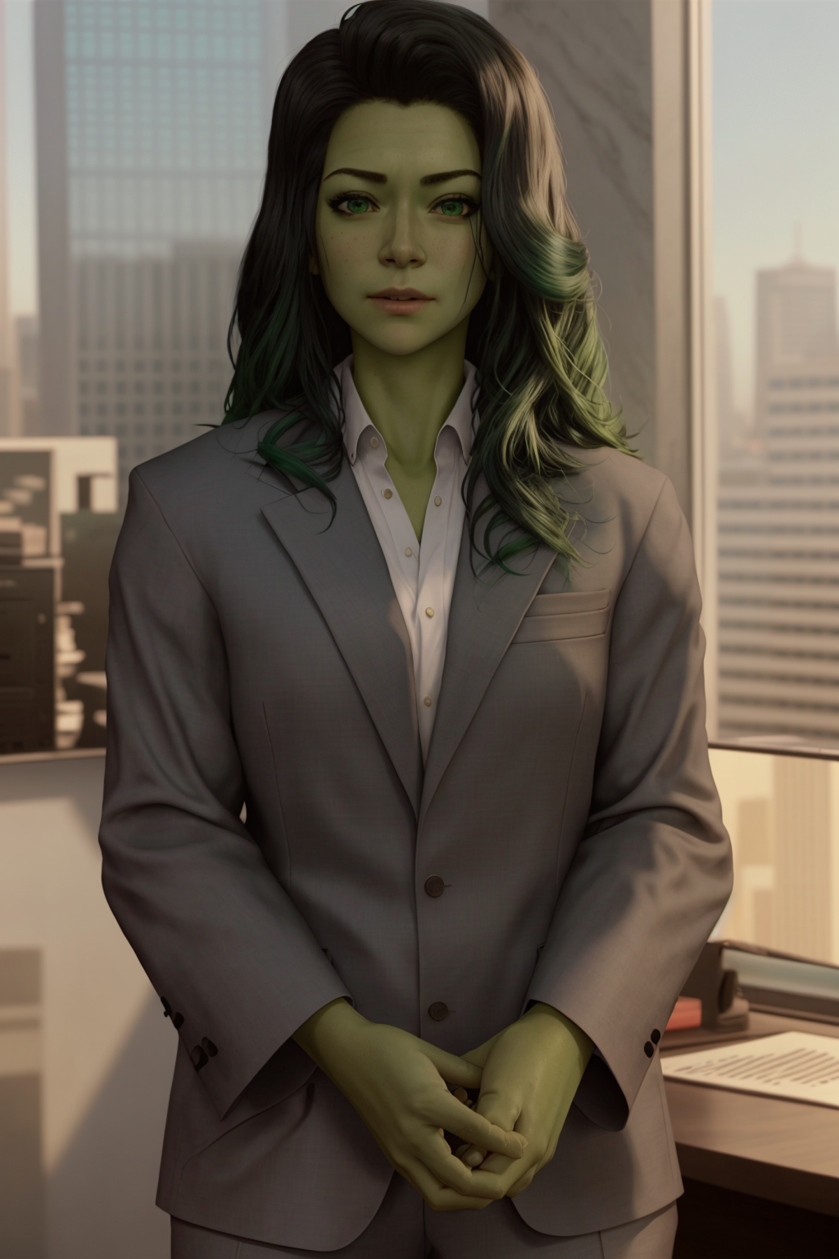 She-Hulk - She-Hulk: Attorney at Law - Character LORA image by Konan