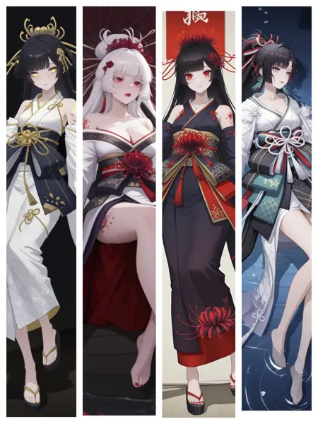 4套衣服 SSR彼岸花 | Onmyoji