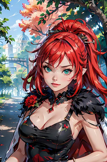 Valentine Outerplane - Red Haired Mafia Elf