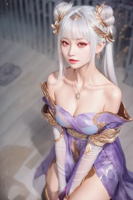 【Realistic & Anime】Moon Goddess - Honor of kings / 王者荣耀- 嫦娥 ChangE (cosplay)
